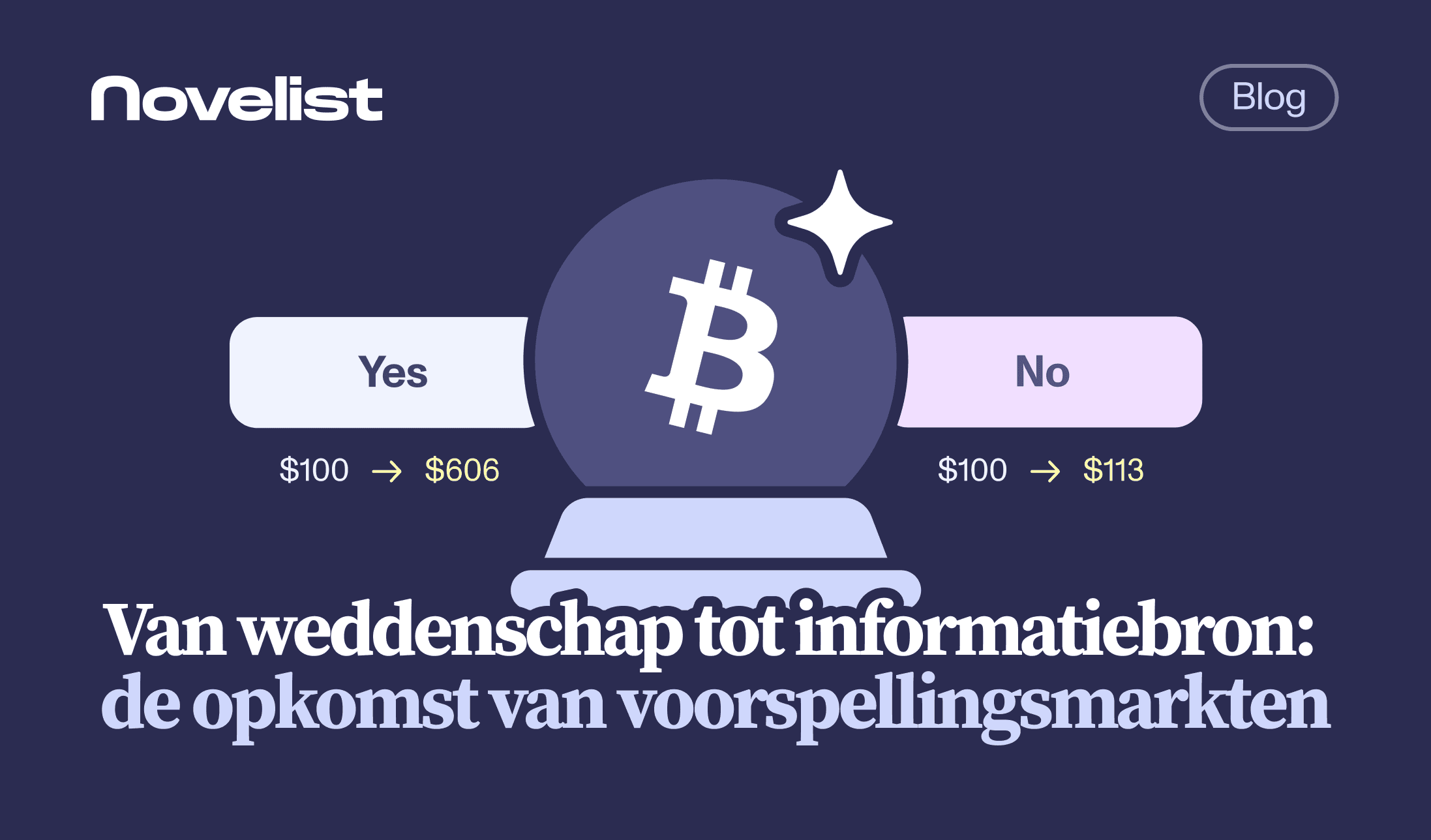 Van weddenschap tot informatiebron: de opkomst van voorspellingsmarkten.