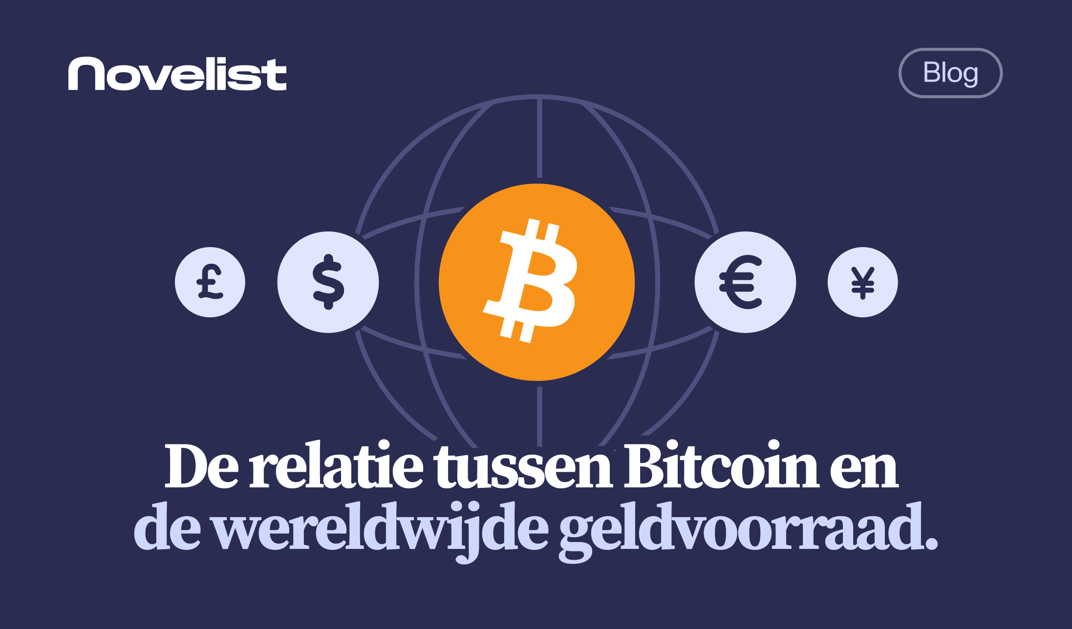 De relatie tussen Bitcoin en de wereldwijde geldvoorraad